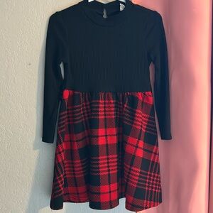 Toddler plaid dress